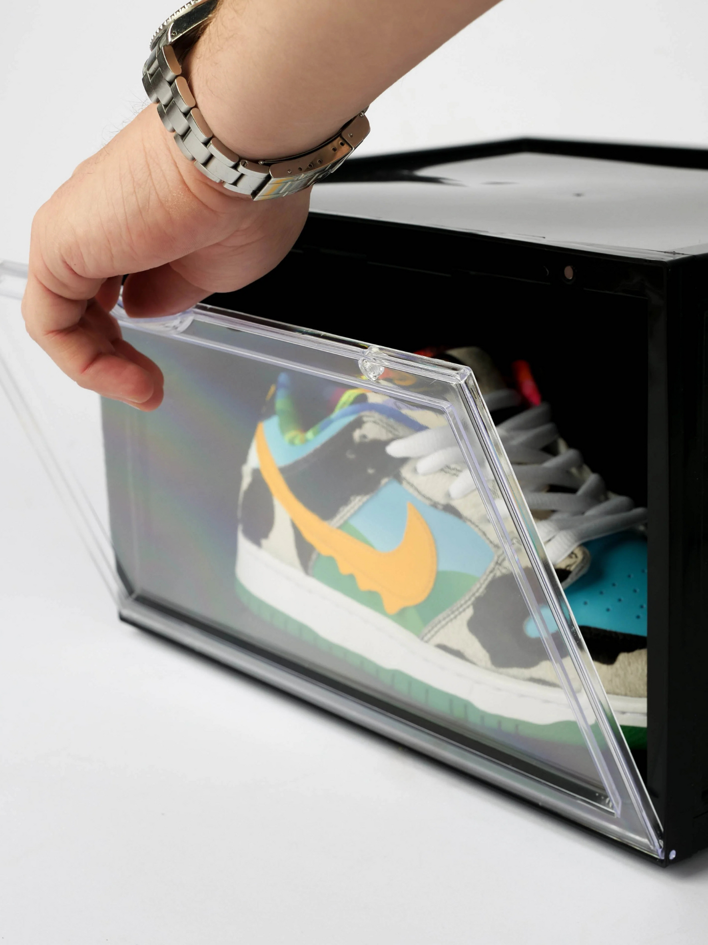 LED Sneaker Display Box - FEKETE