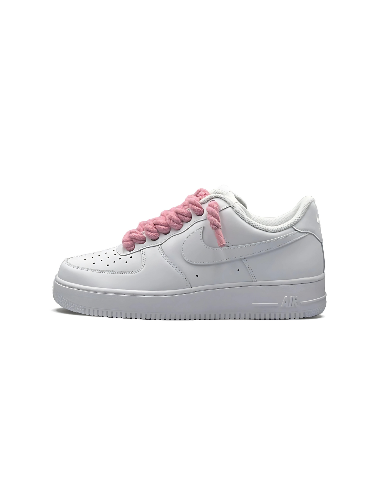 Nike Air Force 1 Low ‘07 White / Pink Rope Laces