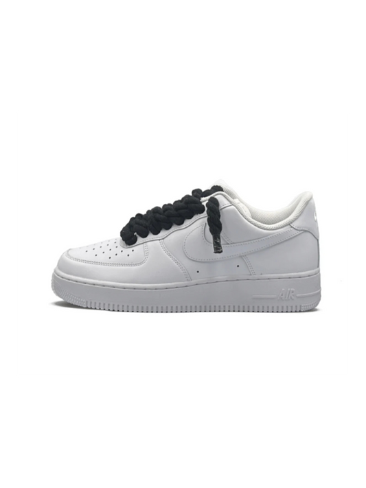 Nike Air Force 1 Low ‘07 White / Black Rope Laces